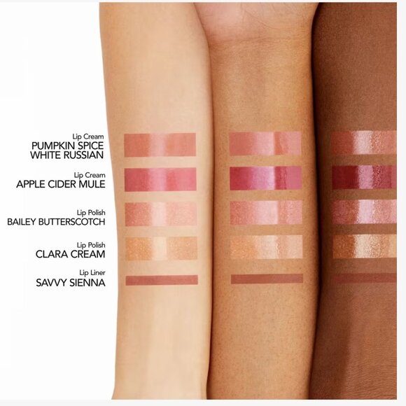 BUXOM Mocktail Full-On Plumping Lip Polish* ~ BAILEY BUTTERSCOTCH 4ml NIB - Picture 10 of 13